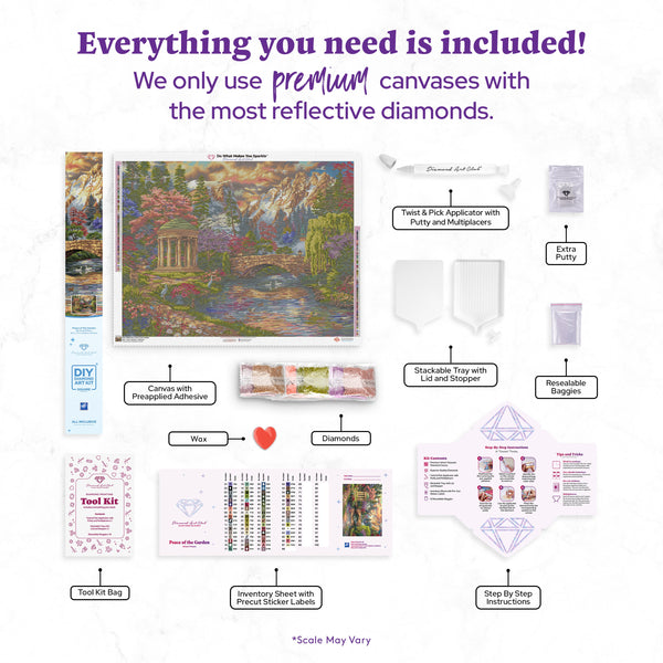 Peace of the Garden – Diamond Art Club