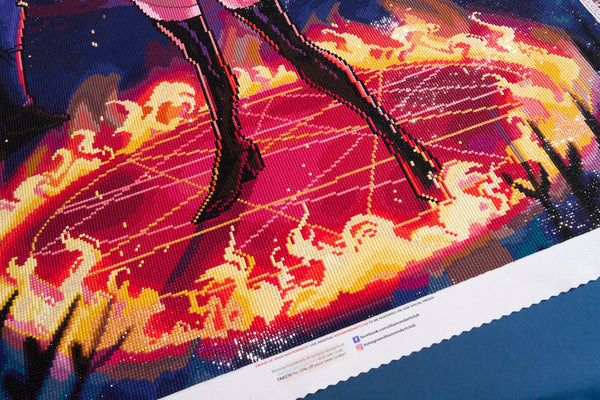 Phoenix Fire Diamond Painting Kit – Diamond Art Club