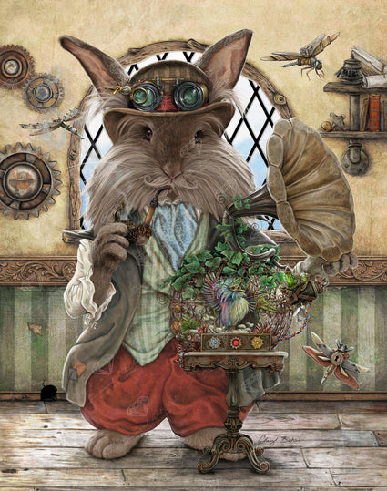 Diamond Painting Professor Oliver MacCrumb 22" x 28" (55.8cm x 70.7cm) / Square with 64 Colors including 2 ABs and 2 Fairy Dust Diamonds / 63,616