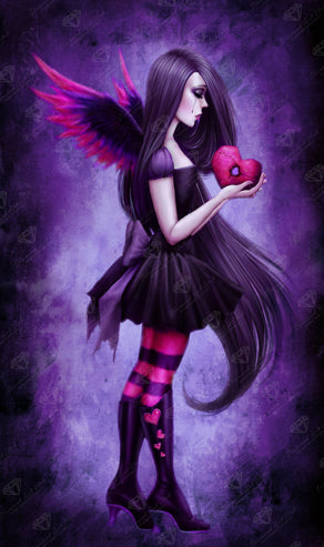 Diamond Painting Punctured 22" x 37" (55.6cm x 93.8cm) / Round with 32 Colors including 1 AB and 2 Fairy Dust Diamonds / 68,882