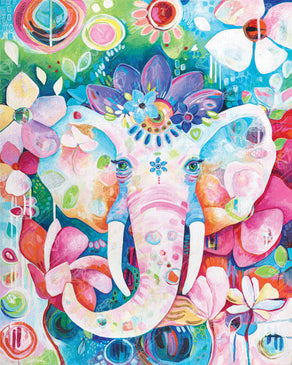 Diamond Painting Queen Zahra 20" x 25″ (51cm x 64cm) / Round with 41 Colors including 2 ABs / 40,500