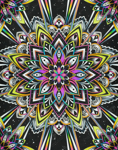 Diamond Painting Radiance 22" x 28" (55.8cm x 70.7cm) / Square with 30 Colors including 3 ABs and 1 Iridescent Diamond and 1 Special Diamond / 63,468