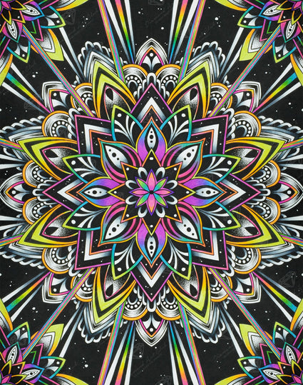 Diamond Painting Radiance 22" x 28" (55.8cm x 70.7cm) / Square with 30 Colors including 3 ABs and 1 Iridescent Diamond and 1 Special Diamond / 63,468