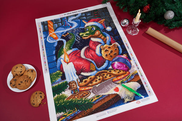 Santa's Surprise Diamond Painting Kit – Diamond Art Club