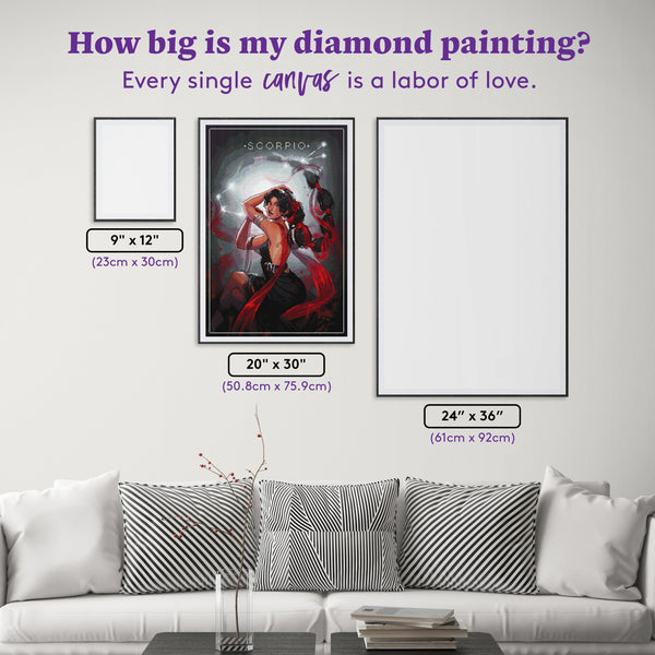 蠍座 ダイヤモンドアートキット – Diamond Art Club