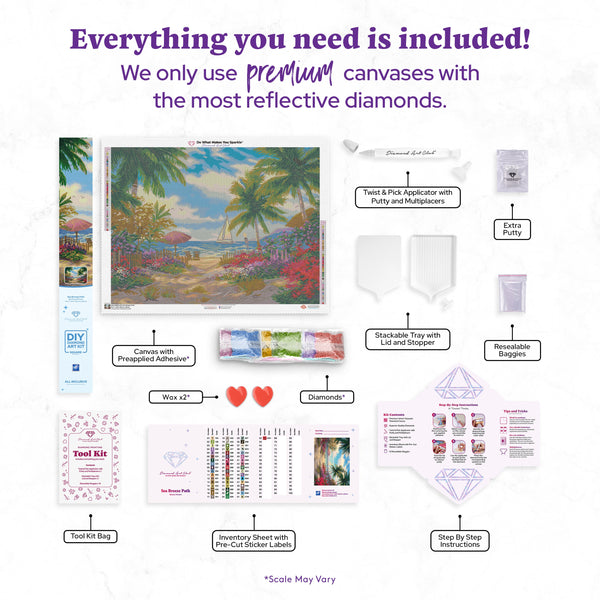 Sea Breeze Path – Diamond Art Club