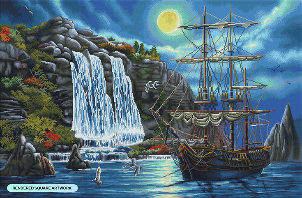 ダイヤモンドアートクラブ Ship in the World Sunken Ship – Diamond Art Club