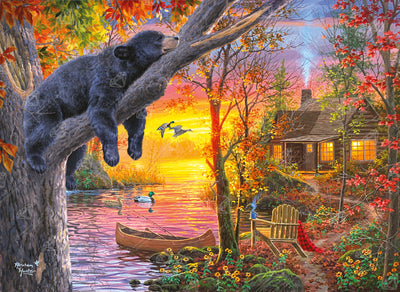 Diamond Painting Sleepy 35" x 25.6" (88.9cm x 65cm) / Square with 64 Colors including 4 ABs and 3 Fairy Dust Diamonds / 93,177