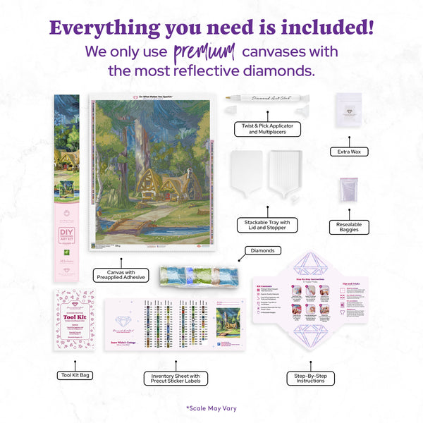 Snow White's Cottage – Diamond Art Club