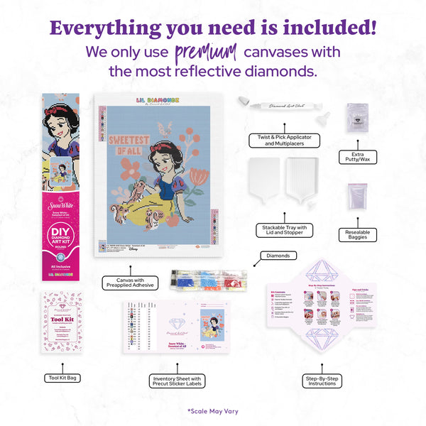 Snow White - Sweetest of All – Diamond Art Club