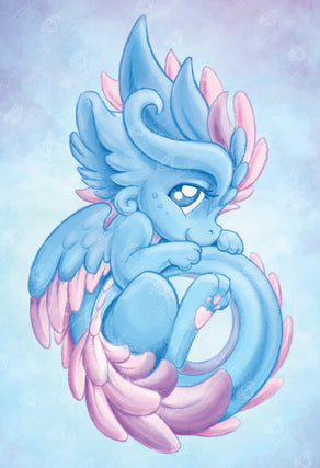 Diamond Painting Sophia 13" x 19" (32.8cm x 47.9cm) / Round with 24 Colors including 2 ABs and 1 Fairy Dust Diamonds / 20,007