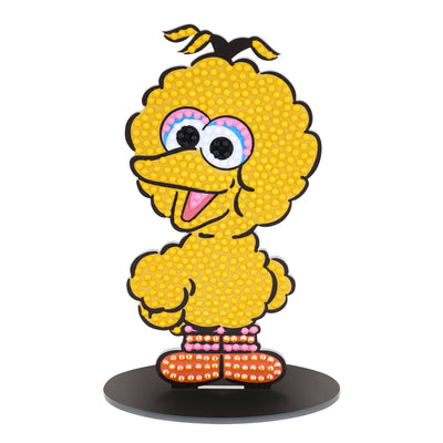 Diamond Painting Sparkle Pals™ - Big Bird 2.8" x 5.5" (7.3cm x 14.1cm) / Round with 5 Colors Including 1 AB and 2 Fairy Dust Diamonds / 515
