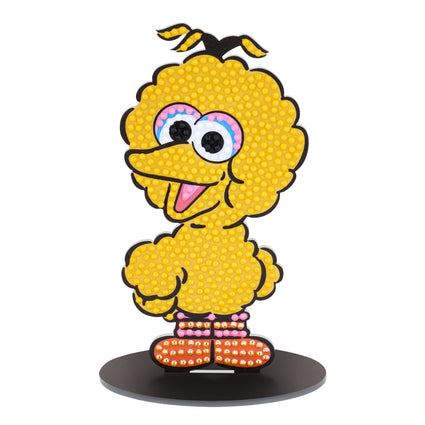 Diamond Painting Sparkle Pals™ - Big Bird 2.8" x 5.5" (7.3cm x 14.1cm) / Round with 5 Colors Including 1 AB and 2 Fairy Dust Diamonds / 515