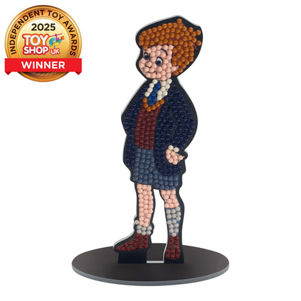 Diamond Painting Sparkle Pals™ - Christopher Robin™ 5.7" x 4.1" (14.6cm x 1.7cm) / Round with 8 Colors including 2 Fairy Dust Diamonds / 395