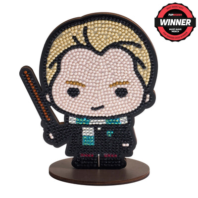 Diamond Painting Sparkle Pals™ - Draco 4.6" x 5.7" (11.7cm x 14.6cm) / Round with 8 Colors including 1AB and 2 Fairy Dust Diamonds and 1 Iridescent Diamond / 1,183