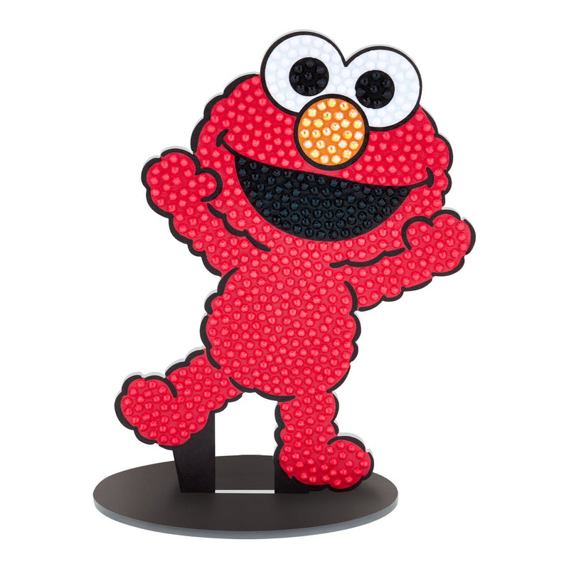 Diamond Painting Sparkle Pals™ - Elmo 4.0" x 5.5" (10.3cm x 14.1cm) / Round with 4 Colors Including 1 AB and 1 Fairy Dust Diamond / 665