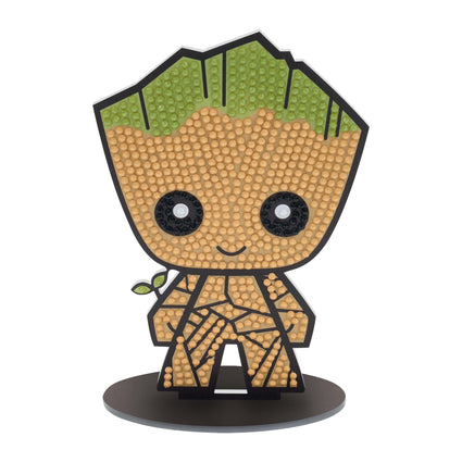 Diamond Painting Sparkle Pals™ - Groot 14.3x9.6cm / Round with 10 Colors Including 1 AB and 1 Electro Diamond and 1 Fairy Dust Diamond / 658