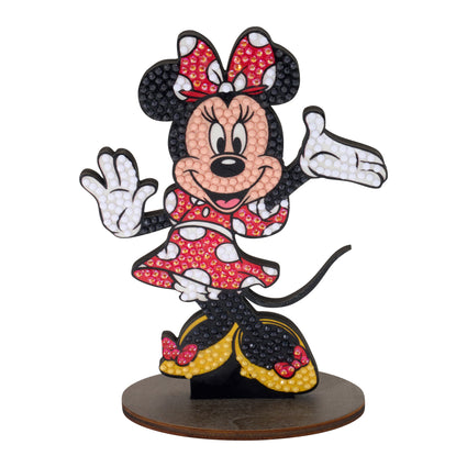 Diamond Painting Sparkle Pals™ - Minnie Mouse™ 5.6" x 4.2" (14.3cm x 10.7cm) / Round with 5 Colors including 1 AB and 2 Fairy Dust Diamonds / 574