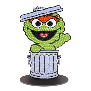 Diamond Painting Sparkle Pals™ - Oscar 3.5" x 5.5" (9.1cm x 14.1cm) / Round with 6 Colors Including 1 AB and 2 Fairy Dust Diamonds / 670