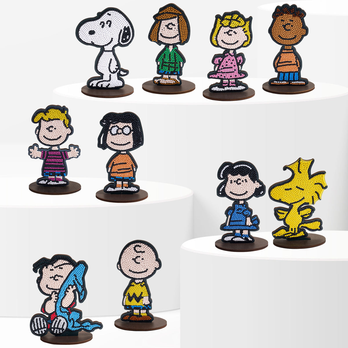 Diamond Painting Sparkle Pals™ - Peanuts™ Complete Set