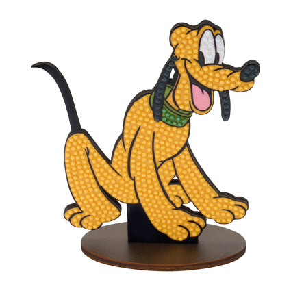 Diamond Painting Sparkle Pals™ - Pluto 5.1" x 4.6" (13cm x 11.7 cm) / Round with 4 Colors including 1 AB and 2 Fairy Dust Diamonds / 503