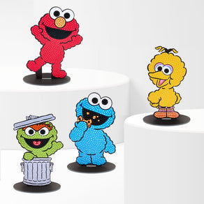 Diamond Painting Sparkle Pals™ - Sesame Street® Complete Set