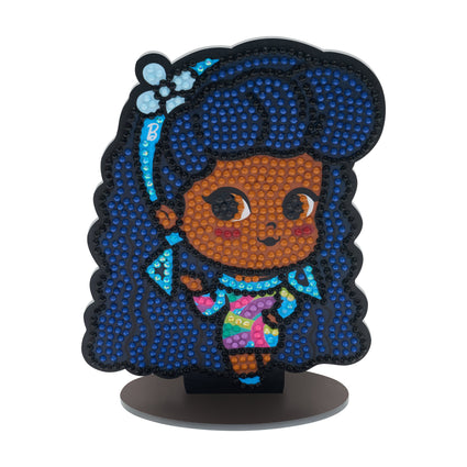 Diamond Painting Sparkle Pals™ - Totally Hair 5.8" x 4.6" (14.7cm x 11.8cm) / Round with 12 Colors Including 2 ABs and 2 Fairy Dust Diamonds / 1,018