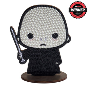 Diamond Painting Sparkle Pals™ - Voldemort 4.5" x 5.7" (11.4cm x 14.6cm) / Round with 4 Colors including 1 Fairy Dust Diamond / 1,130