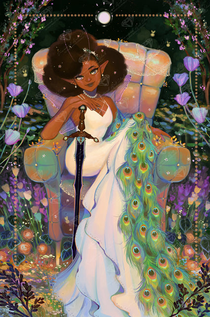 Diamond Painting Spring Fairy 25.6" x 38.6" (65cm x 97.8cm) / Square with 100 Colors including 4 ABs and 1 Special Diamond and 5 Fairy Dust Diamonds / 102,573