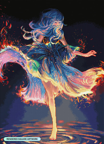 ダイヤモンドアートクラブ Starfire Dancing starfire-dance-diamond-art-