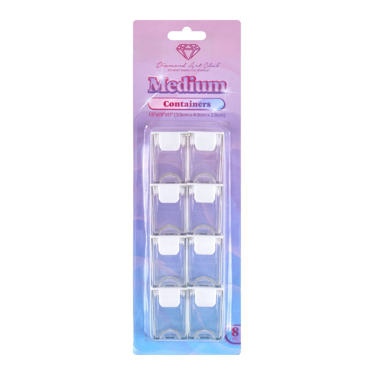 Diamond Painting Storage Organizer Container - Medium (Set of 8)