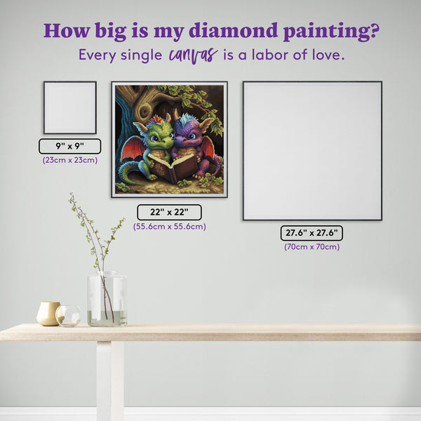 Storytime Stare Down Diamond Painting Kit – Diamond Art Club