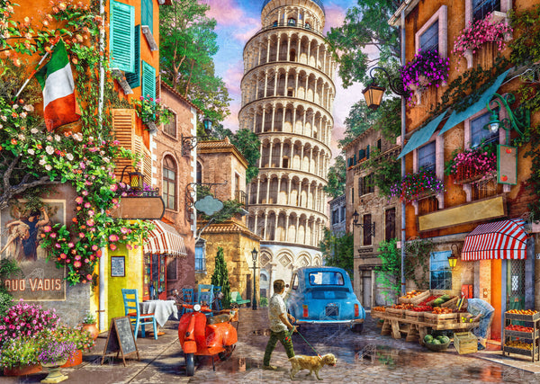 ダイヤモンドアートクラブ　Streets of Pisa streets-of-pisa-diamond-art-