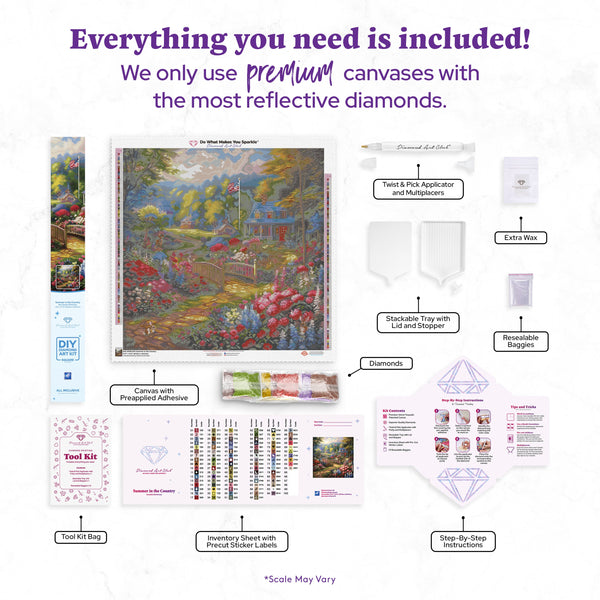 Summer in the Country – Diamond Art Club