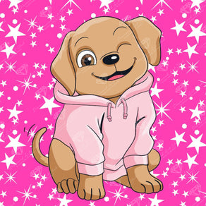 Diamond Painting Taffy™ 13" x 13" (33cm x 33cm) / Round with 11 Colors including 1 AB and 1 Special Diamond and 2 Fairy Dust Diamonds / 14,400