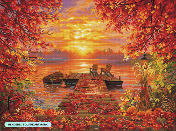 Tennessee River Sunset – Diamond Art Club