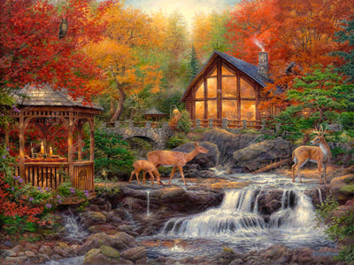 Diamond Painting The Colors of Life 34.3" x 25.6" (87cm x 65cm) / Square With 59 Colors Including 4 ABs and 1 Fairy Dust Diamonds / 91,089