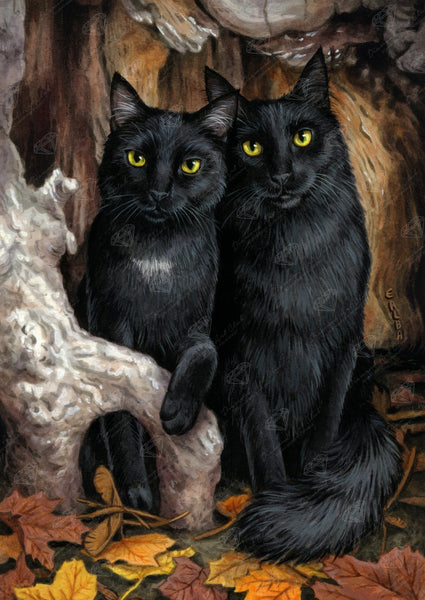 Diamond Painting The Familiars 22" x 31" (55.8cm x 78.7cm) / Square with 44 Colors including 2 ABs and 3 Fairy Dust Diamonds / 70,784