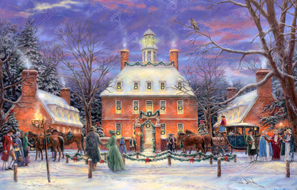 Diamond Painting The Governor's Party 33" x 22″ (84cm x 56cm) / Square with 50 Colors including 2 ABs / 73,704