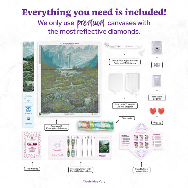 The Great Waterfall – Diamond Art Club