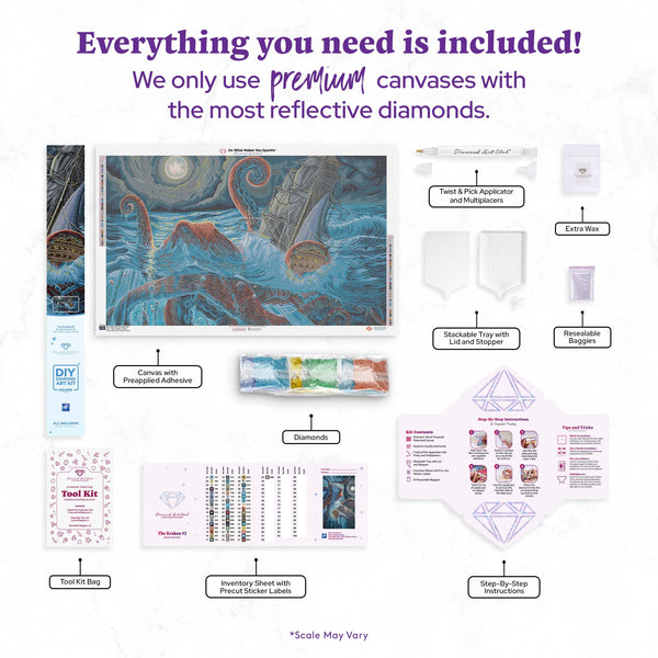 The Kraken #2 – Diamond Art Club