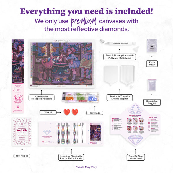 The Love Potion – Diamond Art Club