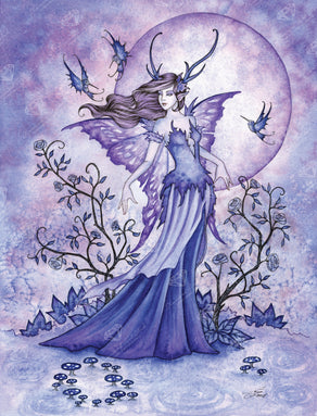 Diamond Painting The Night Garden 27.6" x 36.2" (69.9cm x 91.8cm) / Square with 47 Colors including 2 ABs and 3 Fairy Dust Diamonds / 103,689