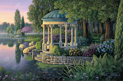 Diamond Painting The Shelter 39" x 25.6" (98.8cm x 65cm) / Square With 59 Colors Including 3 ABs and 2 Fairy Dust Diamonds / 103,617