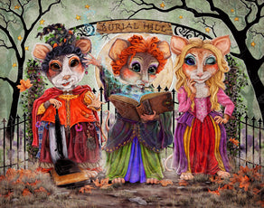 Diamond Painting The Sisters 35" x 27.6" (89cm x 70cm) / Square with 70 Colors including 2 ABs and 2 Fairy Dust Diamonds / 100,317