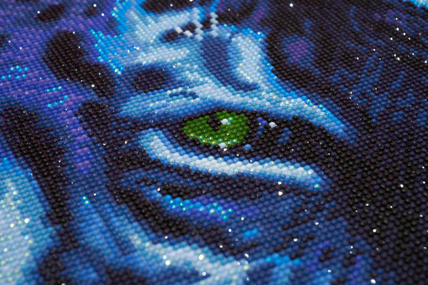 The Tiger's Stare Diamond Painting Kit – Diamond Art Club