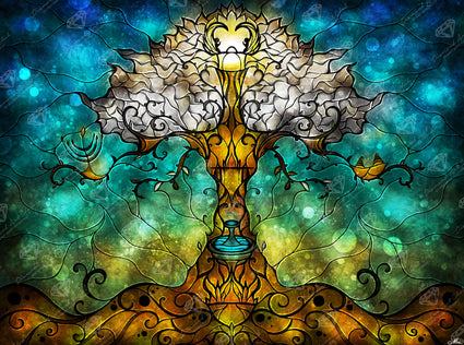 Diamond Painting The Tree of Life 29.1" x 21.7" (74cm x 55cm) / Round With 38 Colors including 1 AB / 51,091