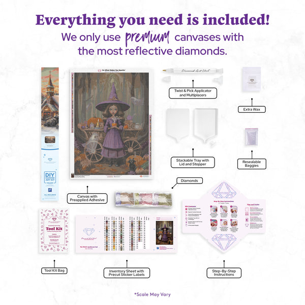The Witch's Apothecary Cart – Diamond Art Club