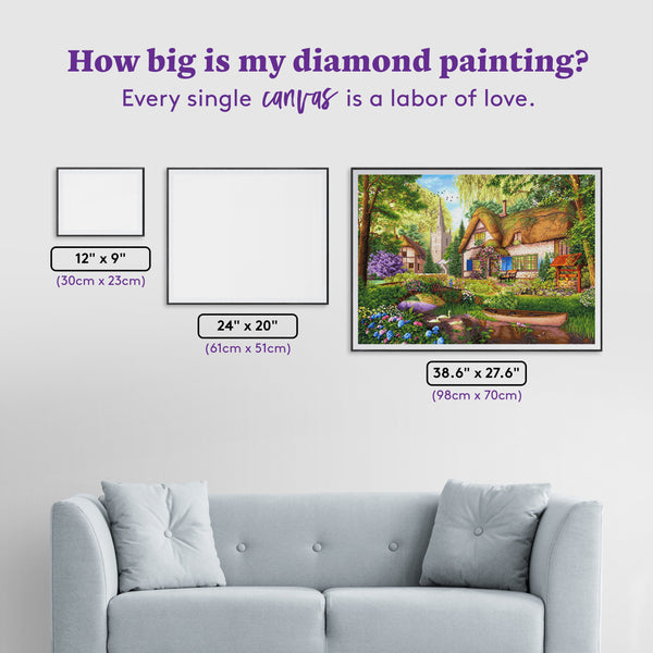 The Woodland Cottage Way – Diamond Art Club