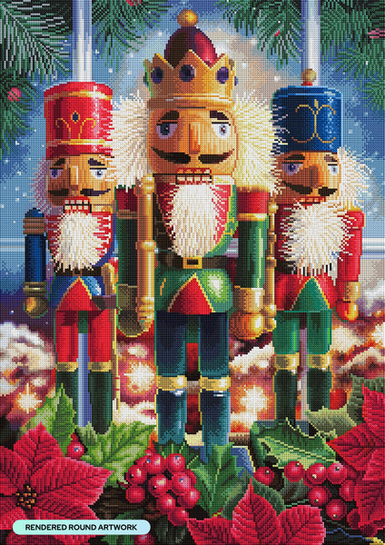 Three Nutcrackers – Diamond Art Club